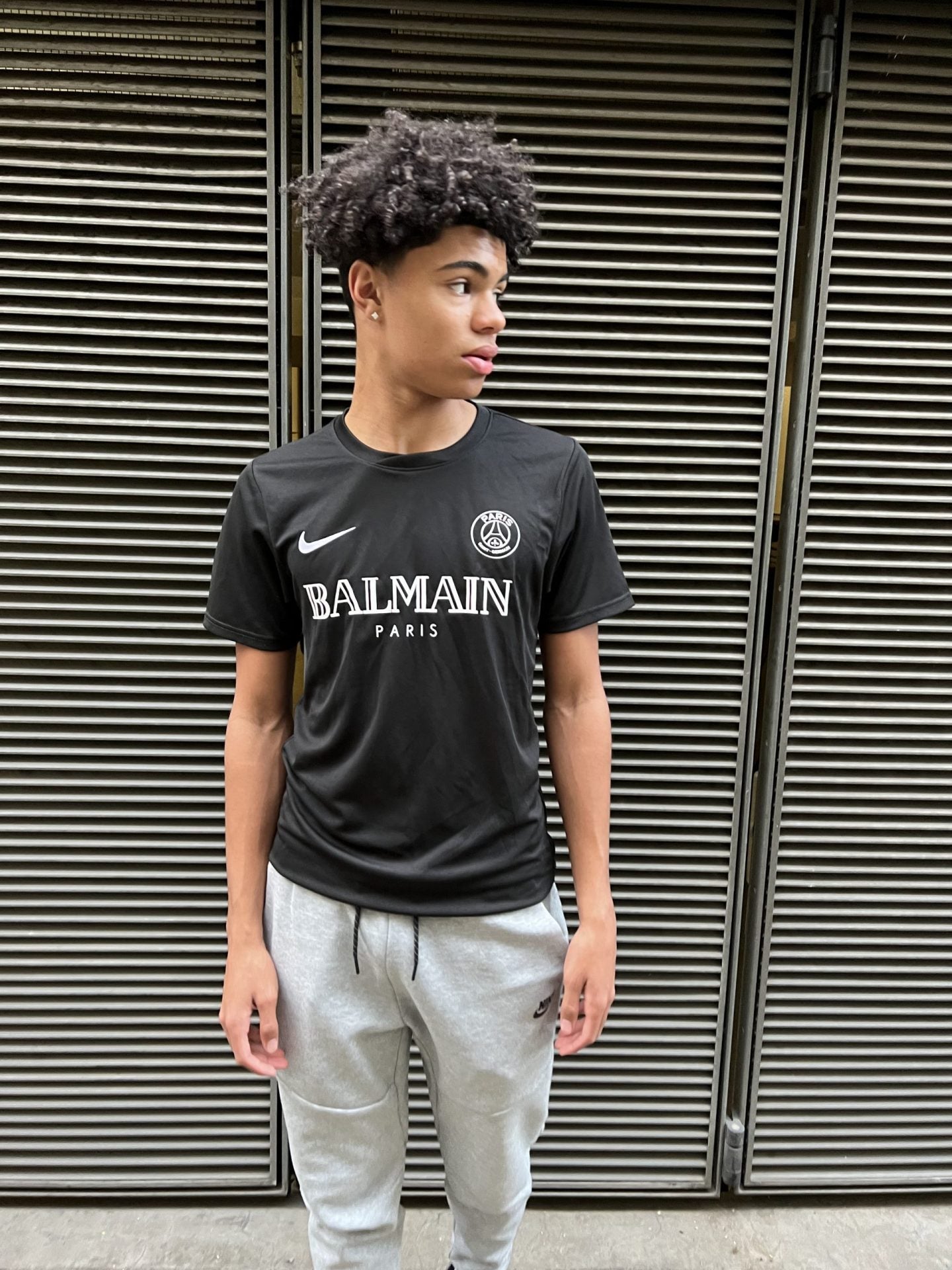 PSG x BALMAIN Concept Jersey (Black)